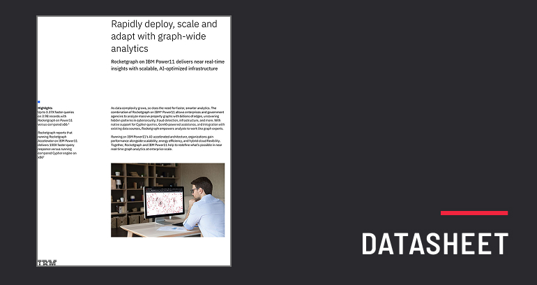 Rocketgraph on IBM Power 11 Data Sheets